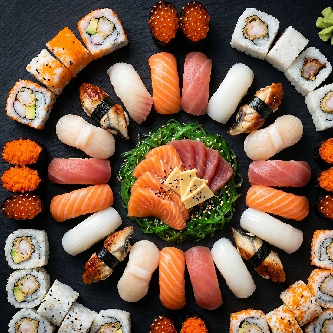 Kyoto Spezial, große Sushi-Platte