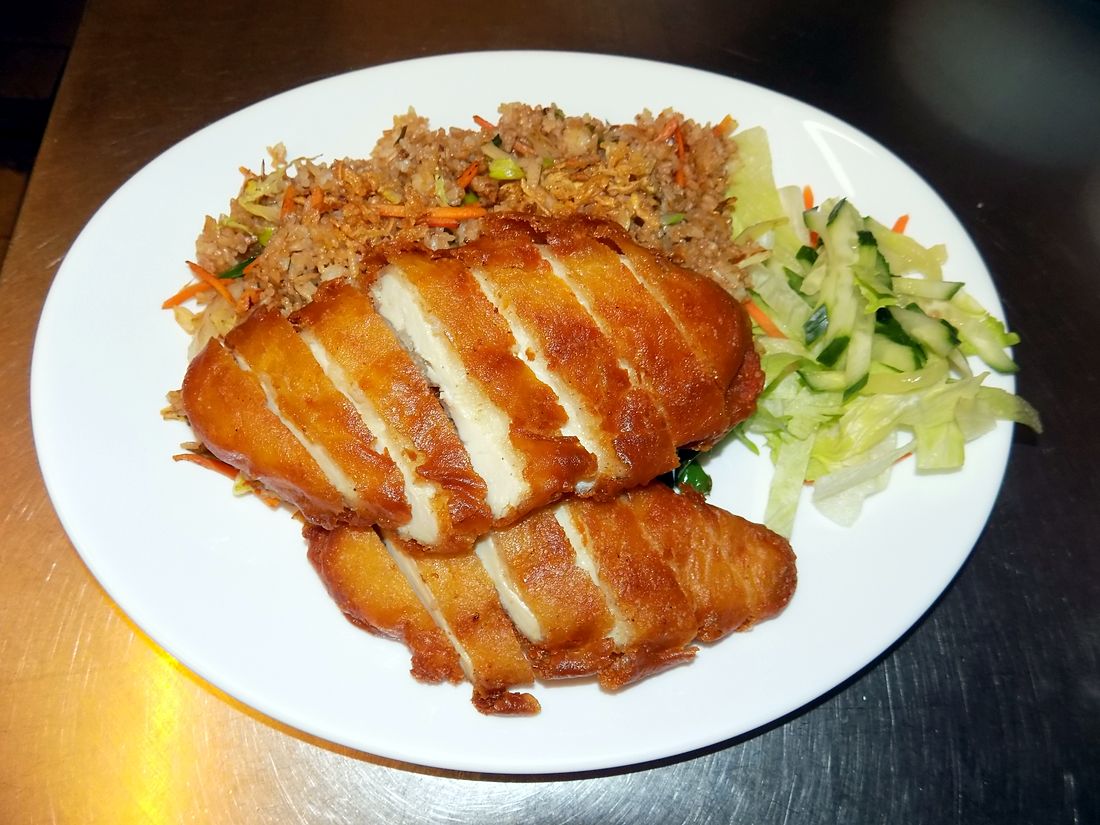 Cơm rang · Gebratener Reis