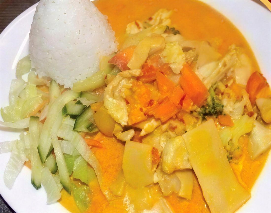 Mango Gelb Curry Soße