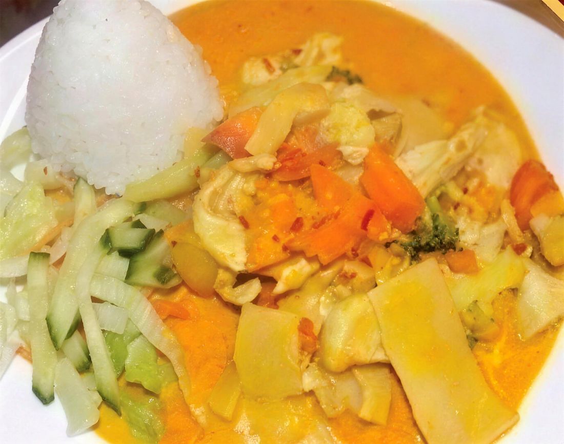 Erdnuss-Rotcurry