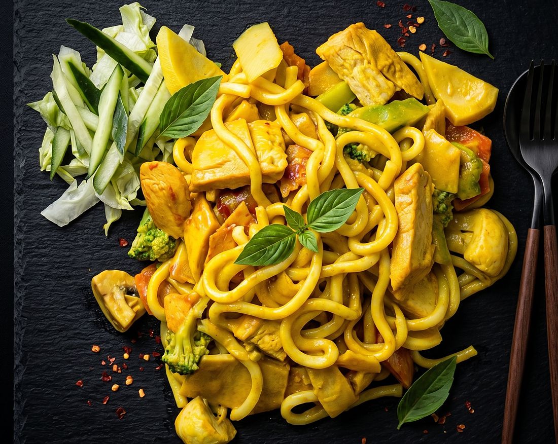 Frisch Japanische Udon Nudeln