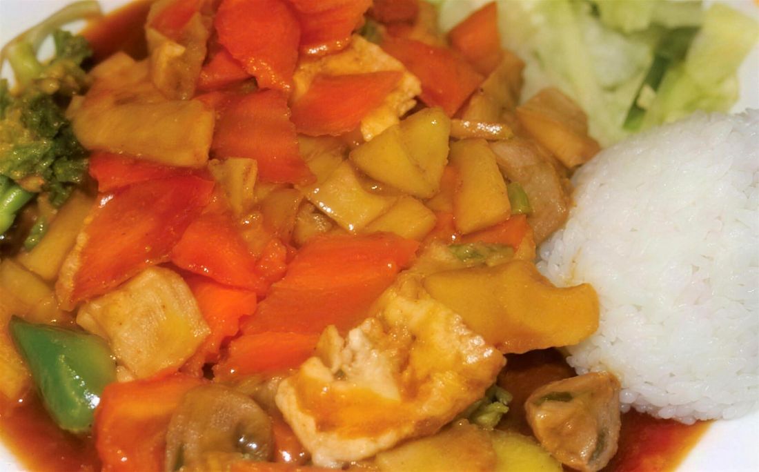 Gebratener Tofu
