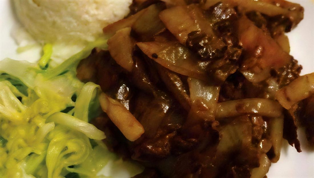 Zwiebel Rindfleisch