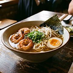 Shoyu Ramen Garnele