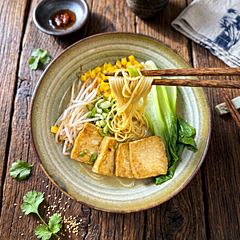 Vegan Shoyu Ramen Tofu